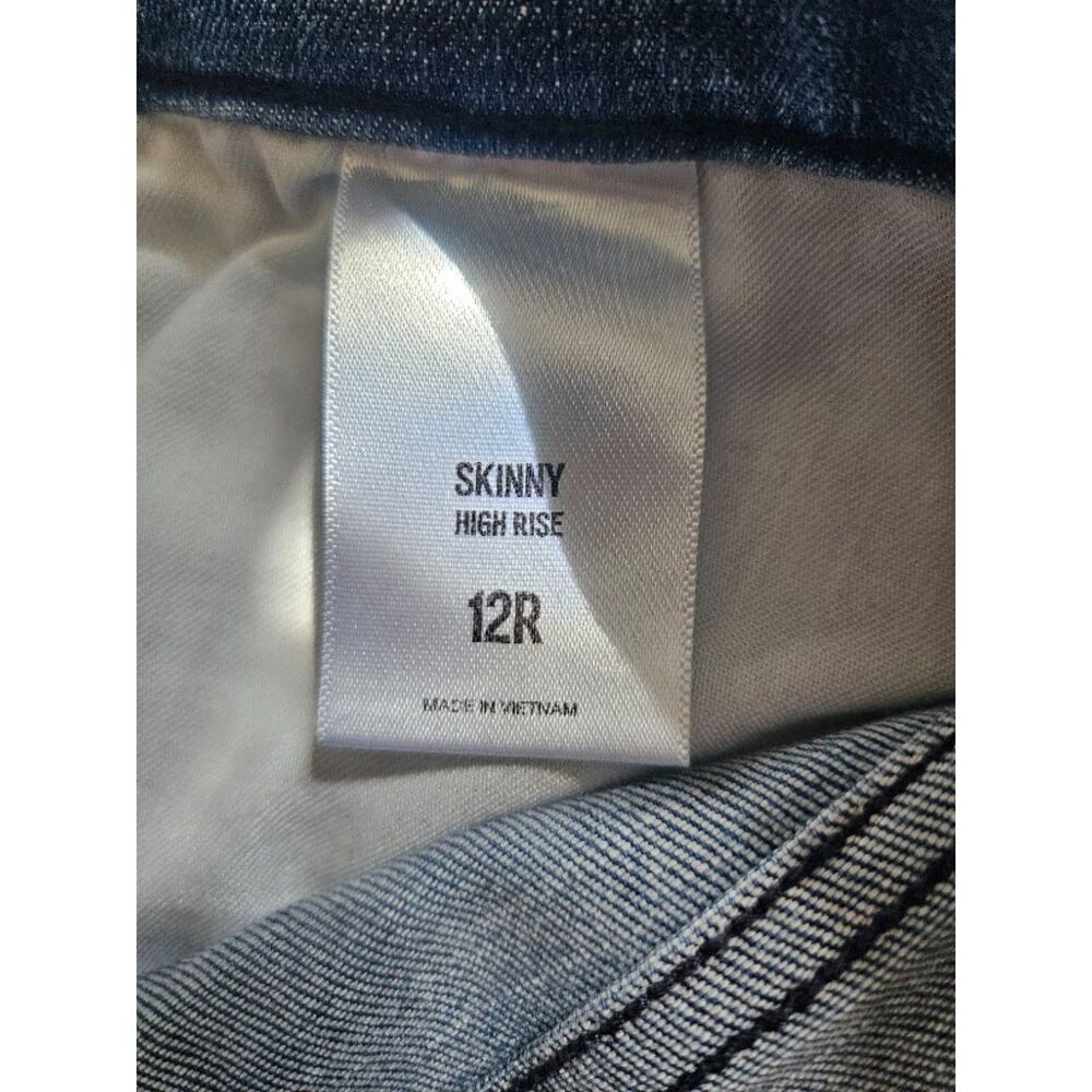 Express Skinny High Rise Jeans, size 12R - Picture 2 of 11